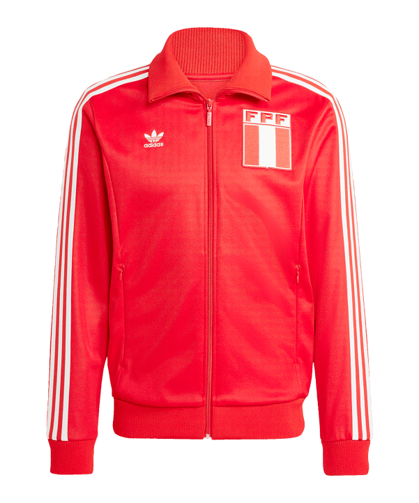 adidas Peru Präsentationsjacke Rot