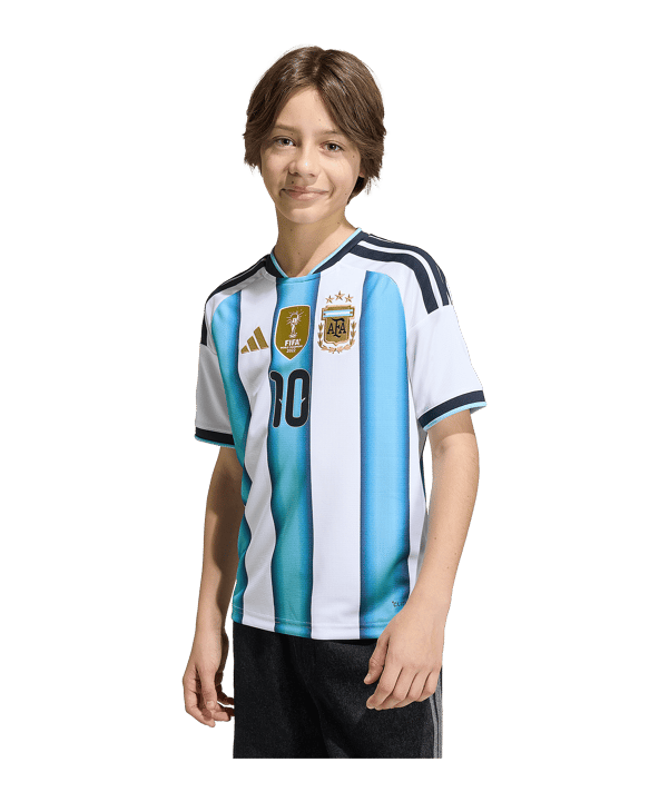 adidas Argentinien Messi Trikot Home WM 2026 Kids