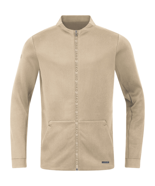 JAKO Pro Casual Jacke Beige F385