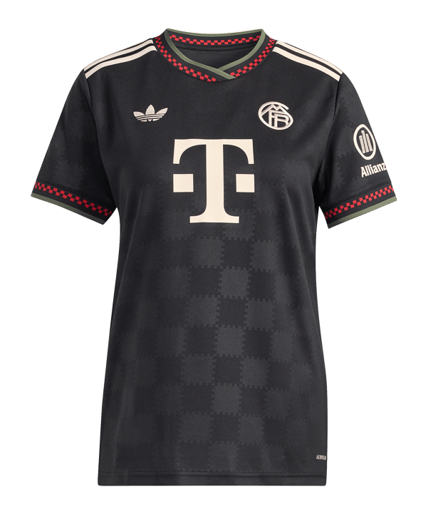 adidas FC Bayern München Trikot 3rd 2025/2026 Damen Schwarz