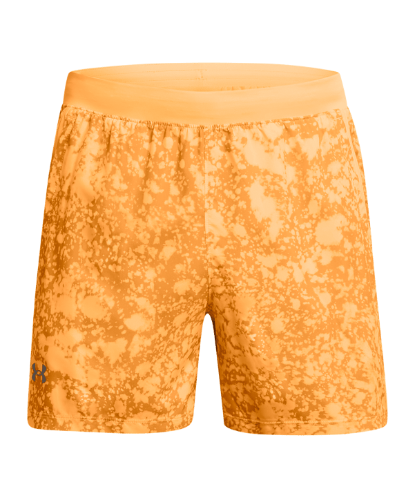 Under Armour Launch 5in Print Short Orange F803