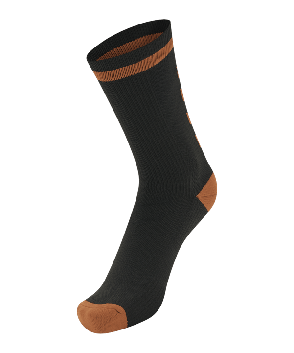 Hummel Elite Low Socken Schwarz Orange F2461
