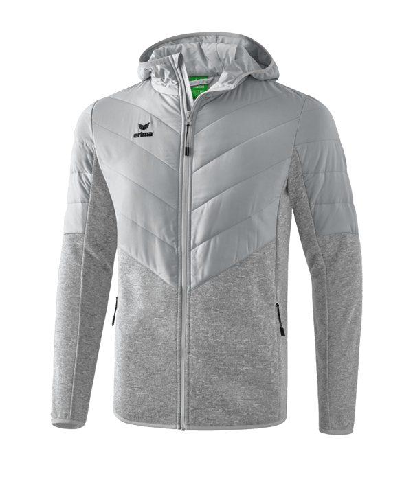 Erima Stepp-/Strickjacke mit Kapuze Kids