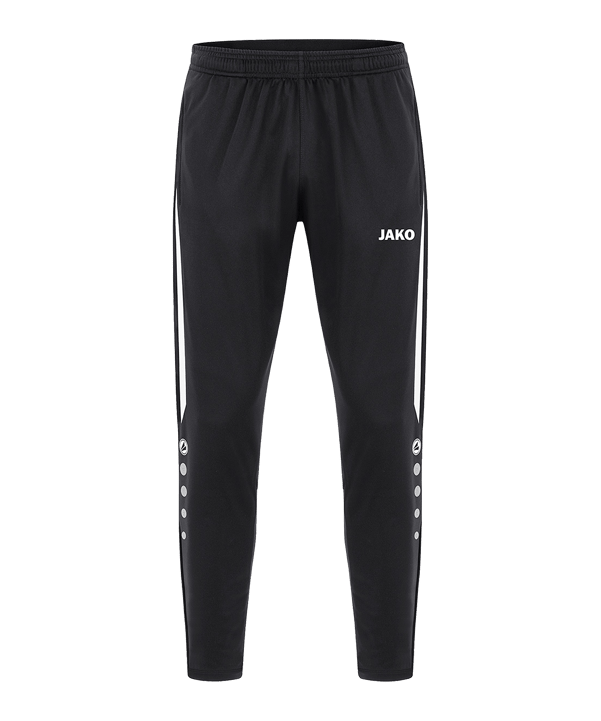 JAKO Power Polyesterhose Damen Schwarz Weiss F802