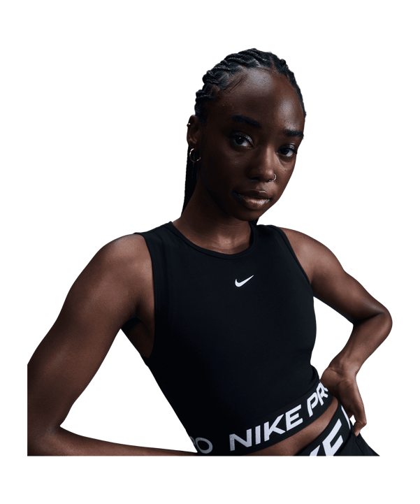 Nike Pro 365 Tanktop Damen Schwarz F010
