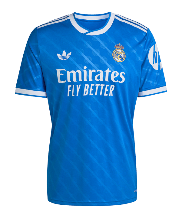 adidas Real Madrid Trikot 3rd 2025/2026 Blau