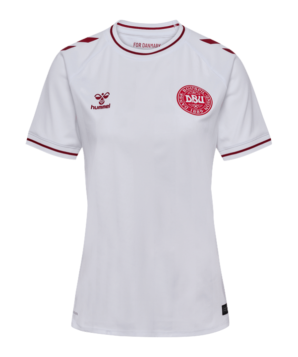 Hummel Denmark DBU Trikot Away 2025 Damen Weiß F9001