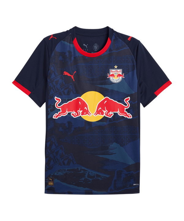 PUMA Red Bull Salzburg Replica Trikot Away Blau F02