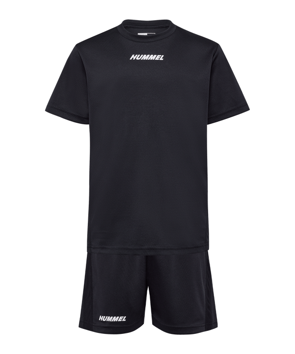 Hummel Trikot Set Kids Schwarz F2042