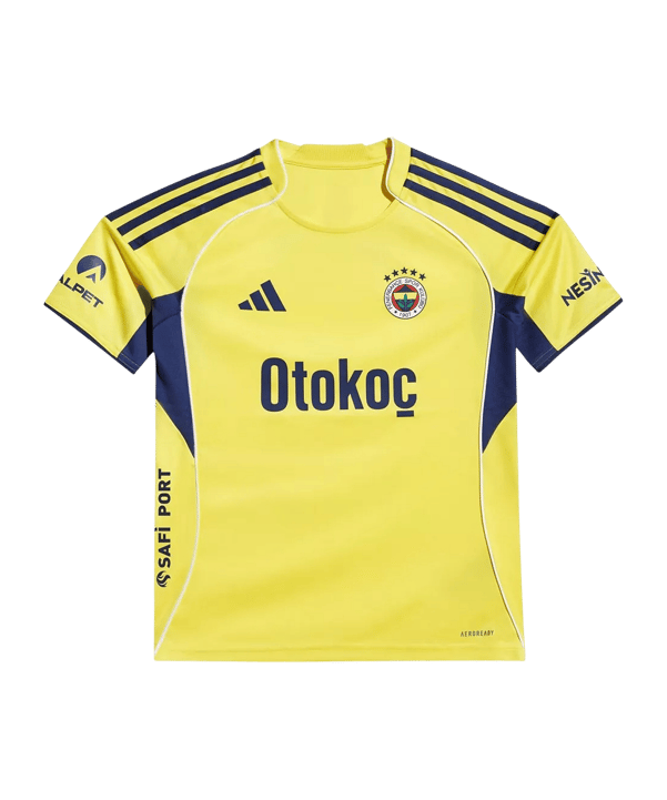 adidas Fenerbahce Istanbul Trikot Away 2025/2026 Kids Gelb