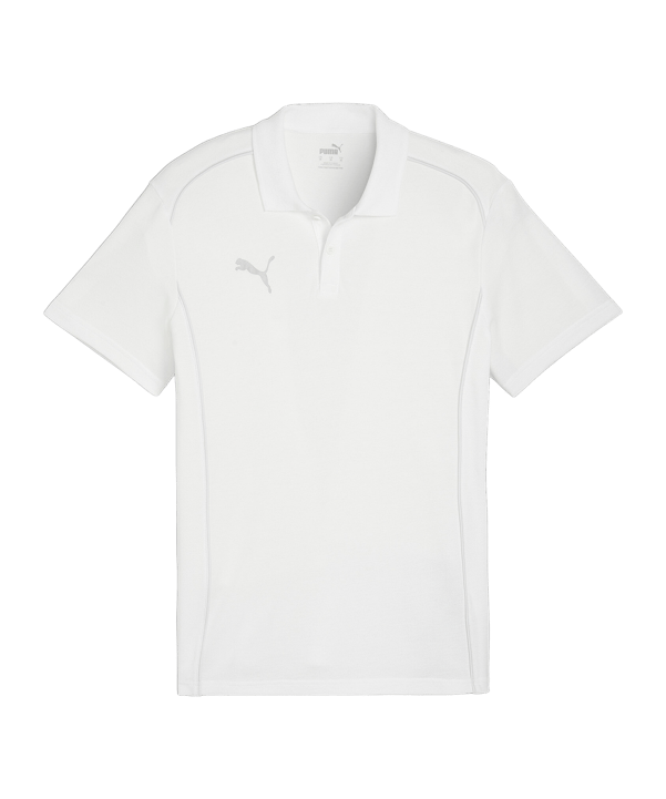 PUMA teamFINAL Casuals Poloshirt Weiss F04