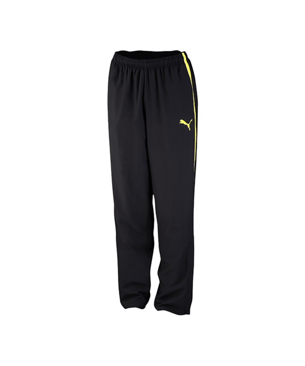 PUMA Spirit Woven Pants Kids Schwarz Gelb F66
