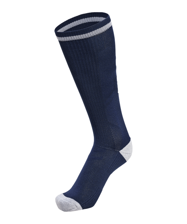 Hummel Elite High Socken Blau Weiss F7172