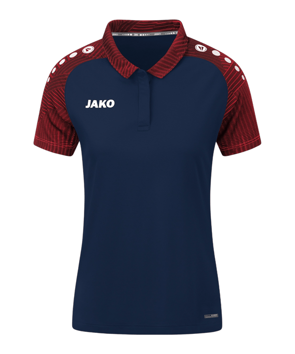 JAKO Performance Poloshirt Damen Blau Rot F909