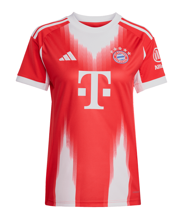 adidas FC Bayern München Trikot Home 2025/2026 Damen Rot