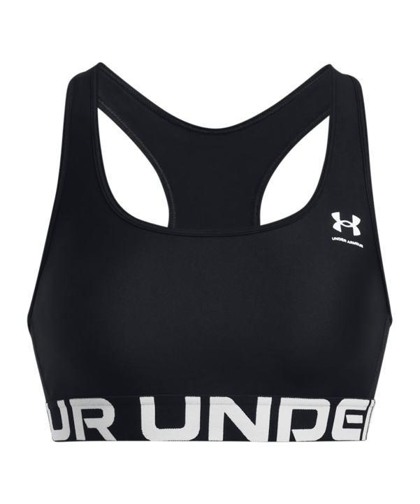Under Armour Mid Sport-BH Damen Schwarz