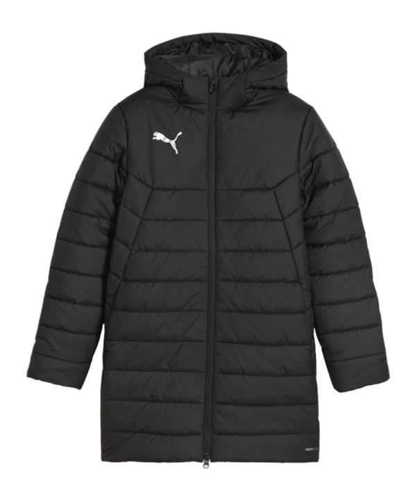 PUMA teamFINAL Bench Jacke Kids Schwarz F03