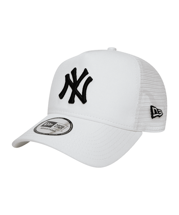 New Era NY Yankees Ess. AF Trucker Cap Weiss FWHI