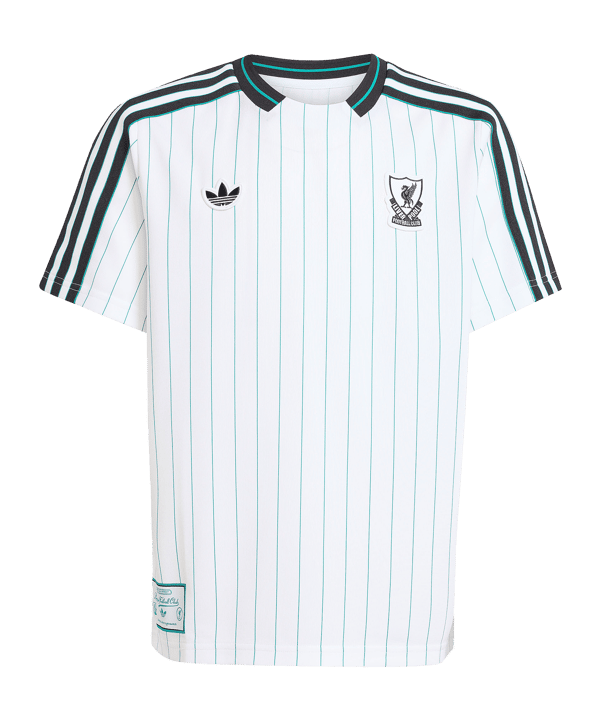 adidas FC Liverpool Icon Trikot Kids Weiß