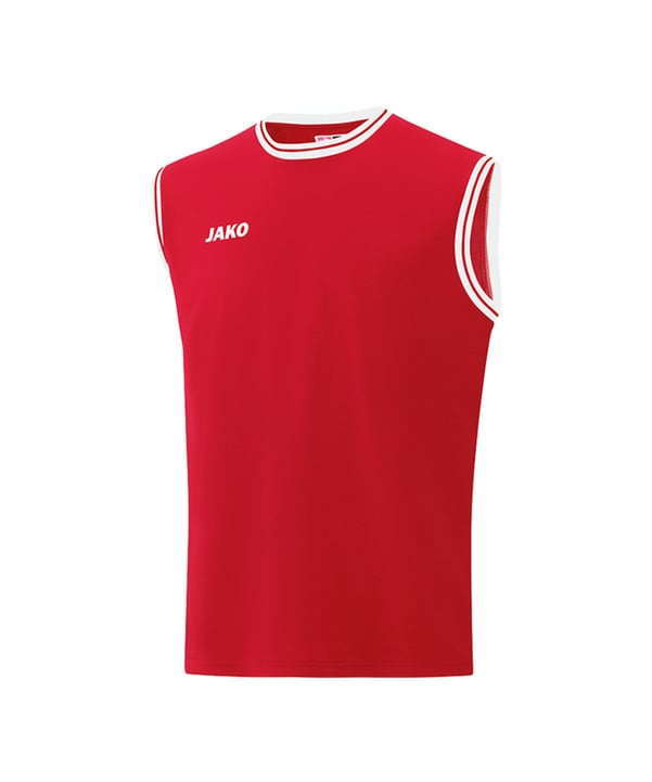 JAKO Center 2.0 Trikot Basketball Rot Weiss F01