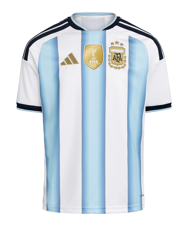 adidas Argentinien Trikot Home WM 2026 Kids Weiß