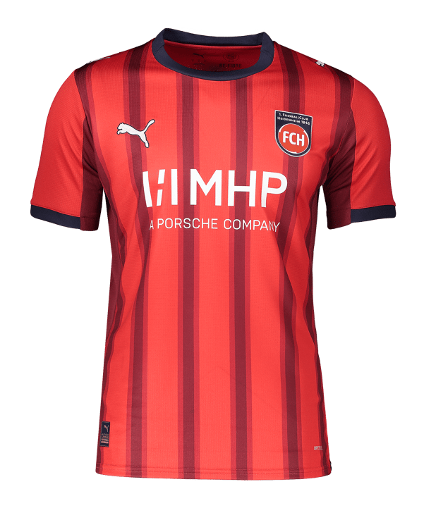 PUMA 1. FC Heidenheim Trikot Home 2025/2026 Damen Rot F01