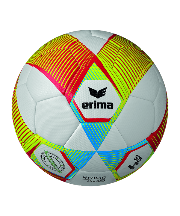 Erima Hybrid Lite 350g Trainingsball Rot Blau