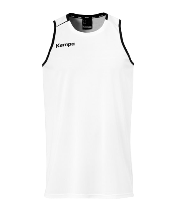 Kempa Player Tanktop Weiss Schwarz F05