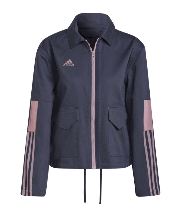 adidas Tiro Cargo Trainingsjacke Damen Blau