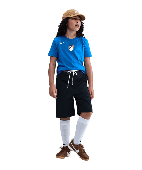 Nike Atletico Madrid T90 Remix T-Shirt Kids Blau F406