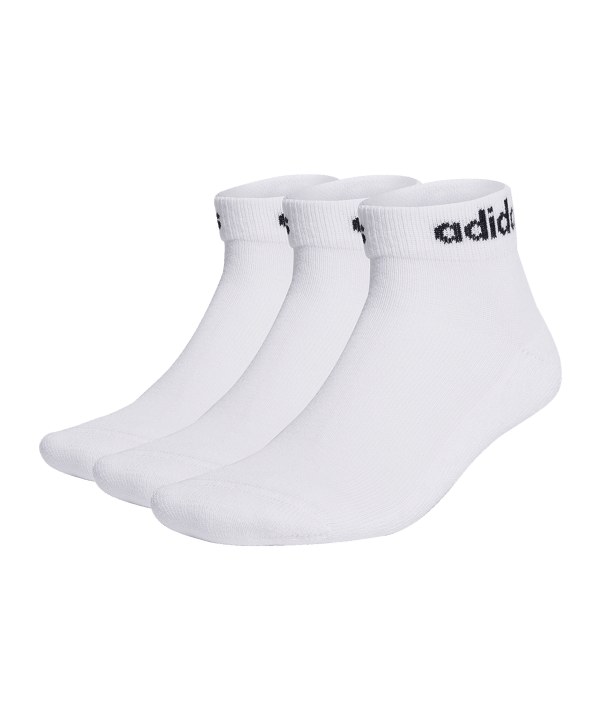 adidas Cushioned Ankle Socken 3er Pack Weiss