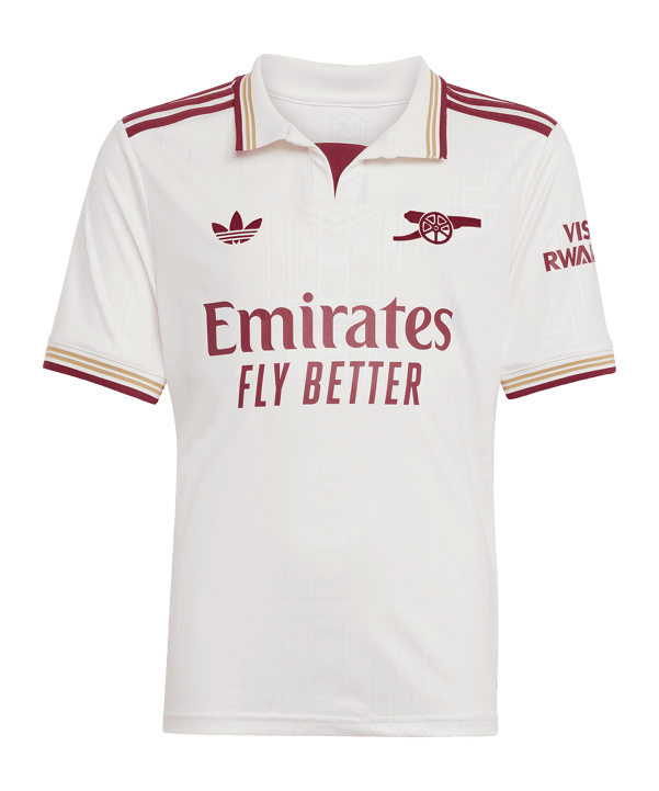 adidas FC Arsenal London Trikot 3rd 2025/2026 Kids Weiß