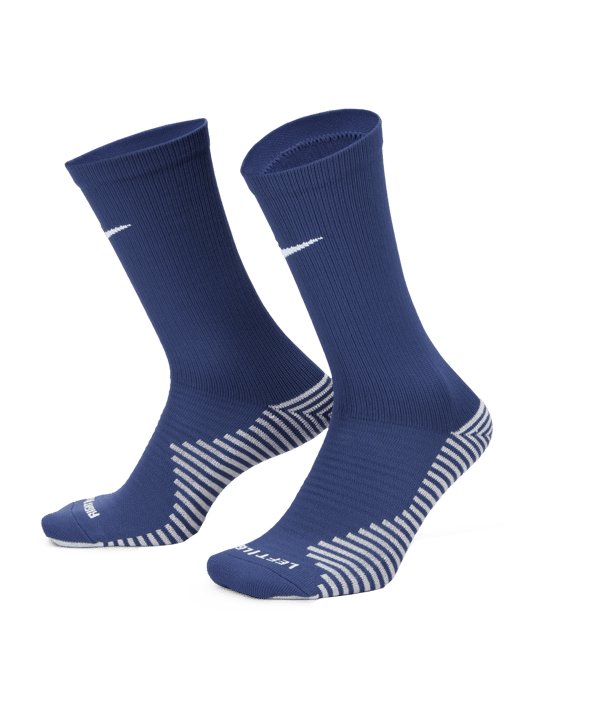 Nike Strike Crew Socken Blau Weiss F410