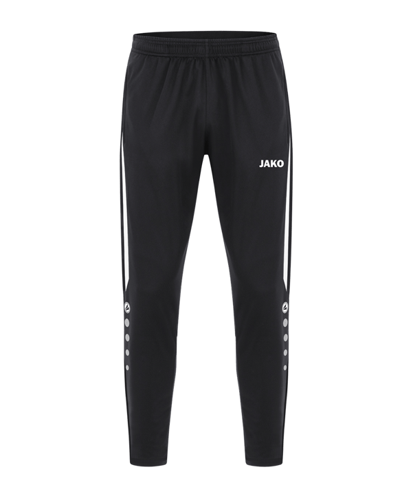 JAKO Power Polyesterhose Kids Schwarz Weiss F802