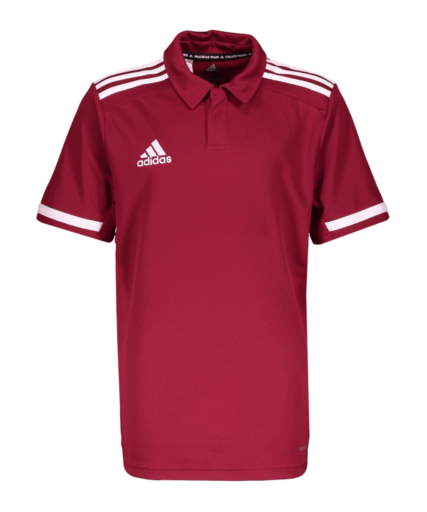 adidas MT19 Poloshirt Kids Dunkelrot