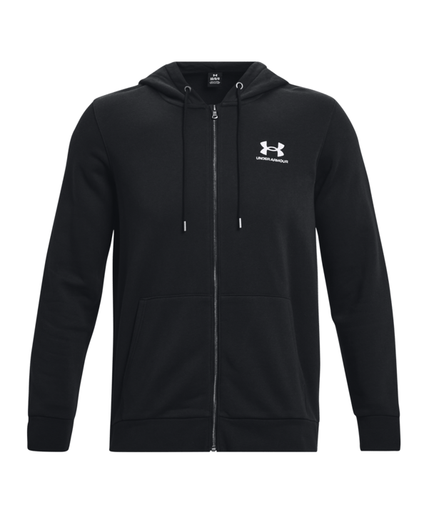 Under Armour Ess Fleece Kapuzenjacke Schwarz F001