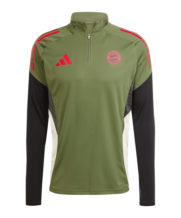 adidas FC Bayern München Tiro25 European Competition Training Sweatshirt 2025/2026 Grün