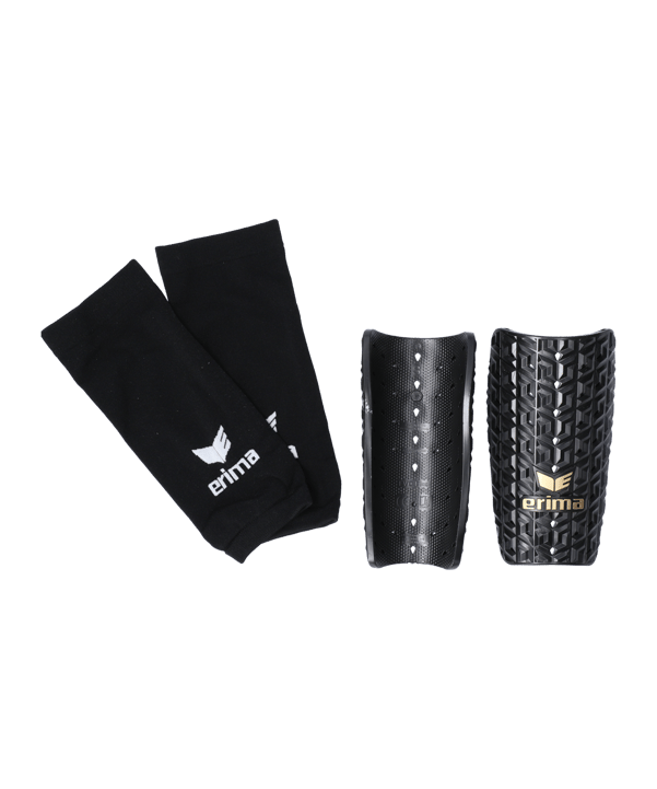 Erima Evo Flex Schienbeinschoner Schwarz Gold