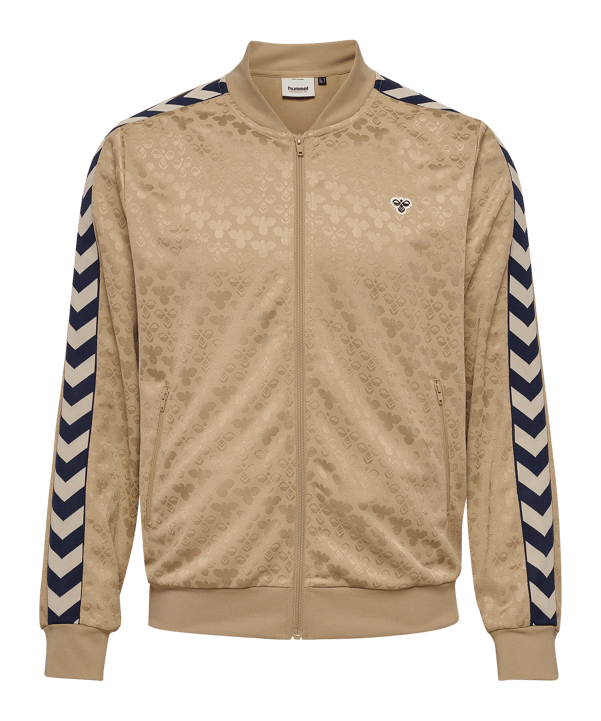 Hummel Archive Regular Poly Aop Jacke Braun F8173