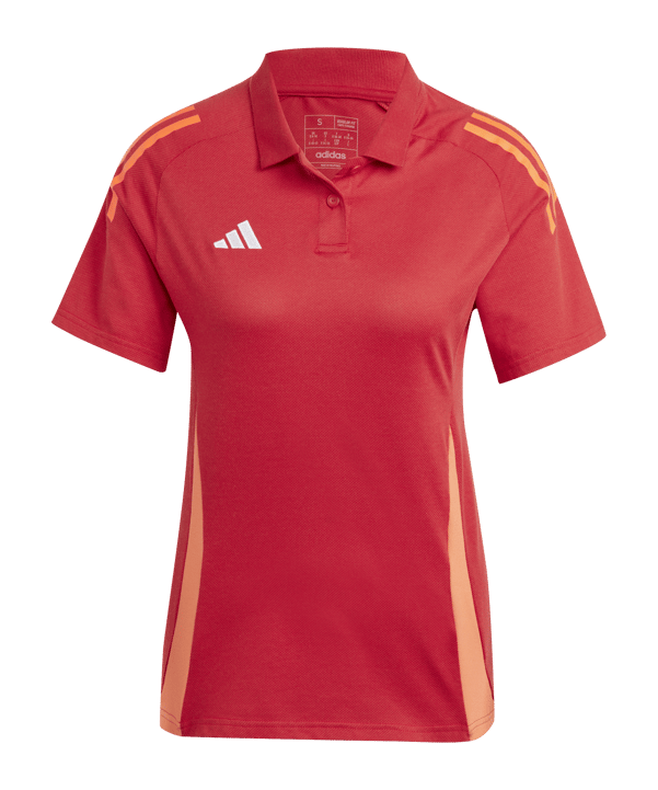 adidas Tiro 24 Competition Poloshirt Damen Rot