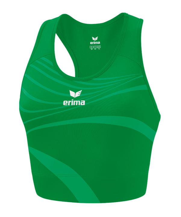 Erima Racing Sport-BH Damen Grün