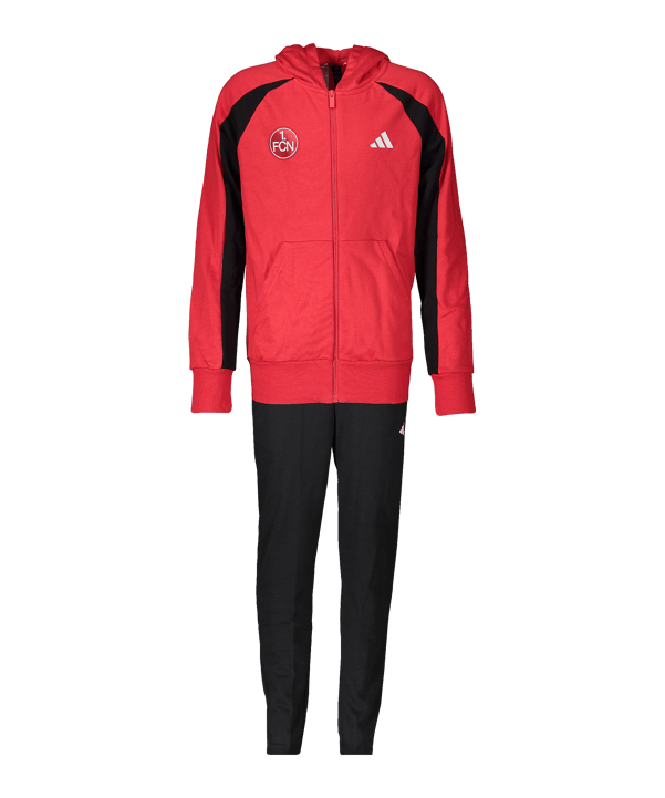 adidas 1. FC Nürnberg Trainingsanzug Rot