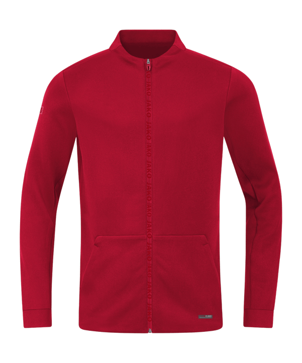 JAKO Pro Casual Jacke Rot F141
