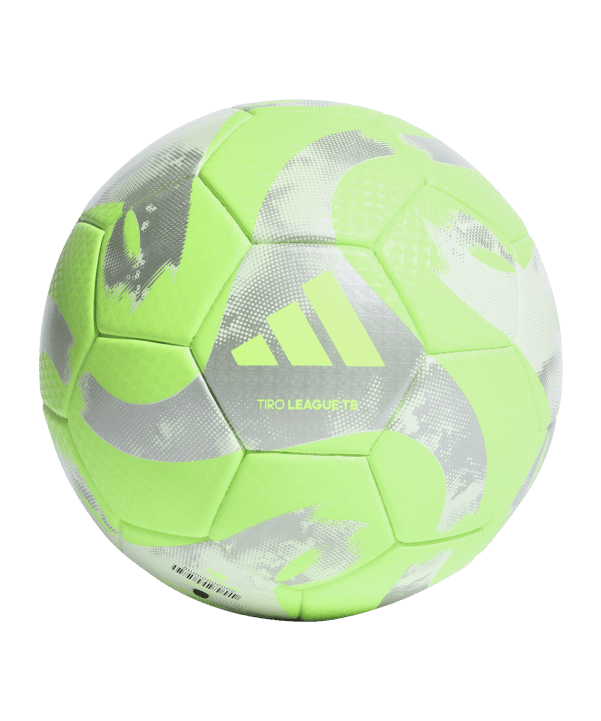 adidas Tiro League TB Trainingsball Grün Silber