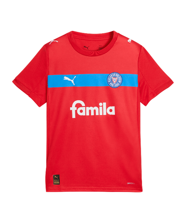 PUMA Holstein Kiel Trikot Away 2025/2026 Kids Rot F01