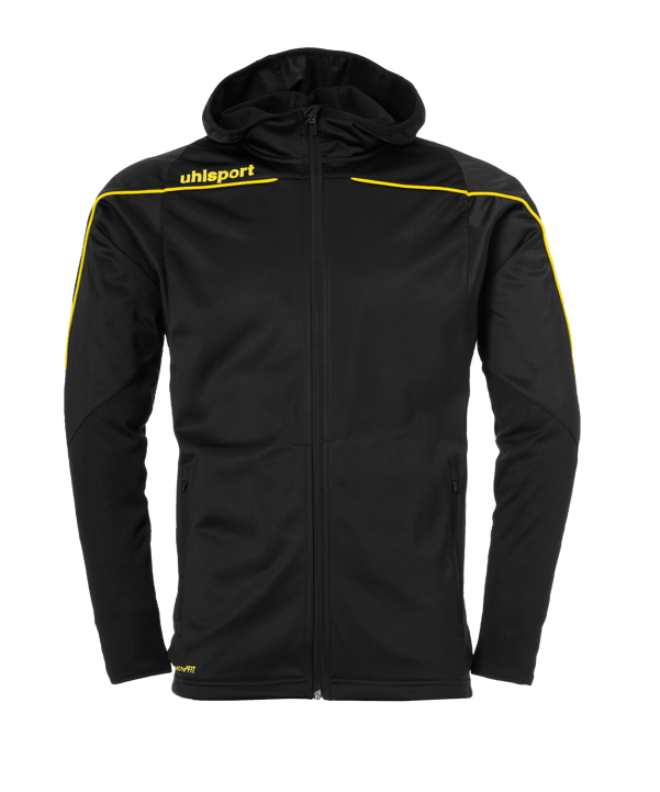Uhlsport Stream 22 Kapuzenjacke Kids Schwarz F23