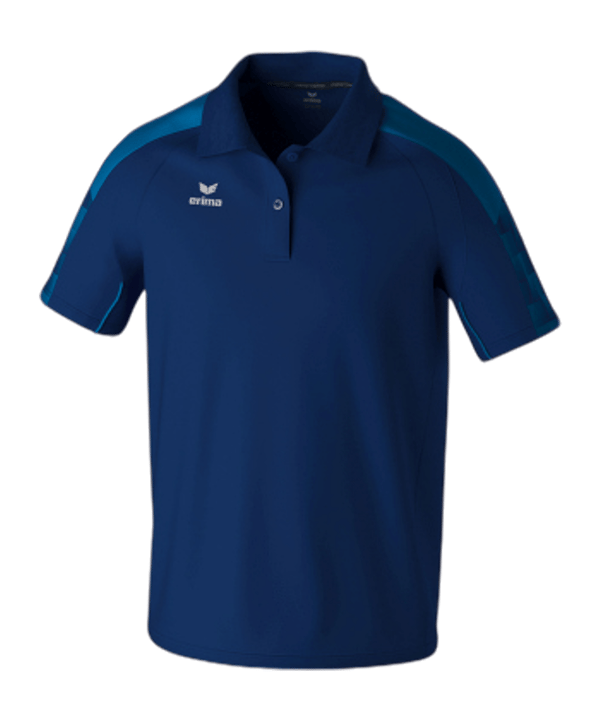 Erima Evo Star Poloshirt Blau
