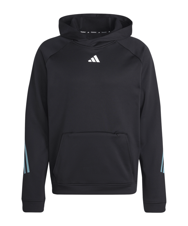 adidas 3-Stripes Hoody Schwarz Blau Rot