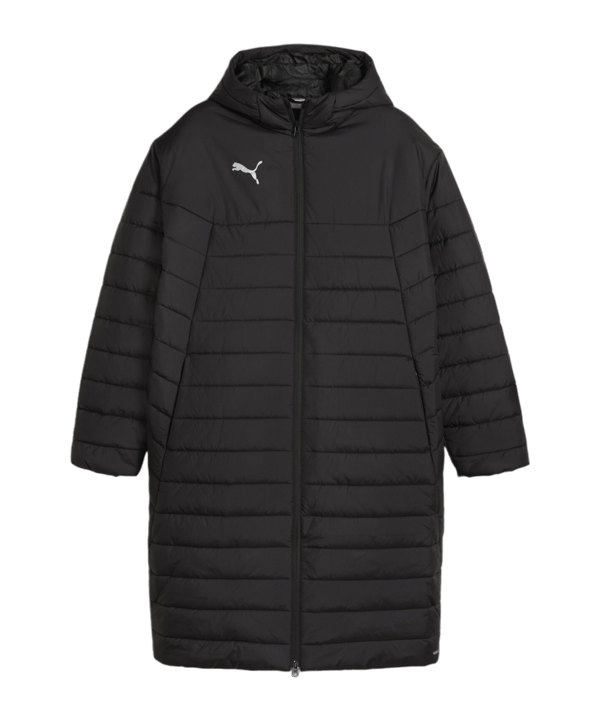 PUMA teamFINAL Bench Jacke Schwarz F03