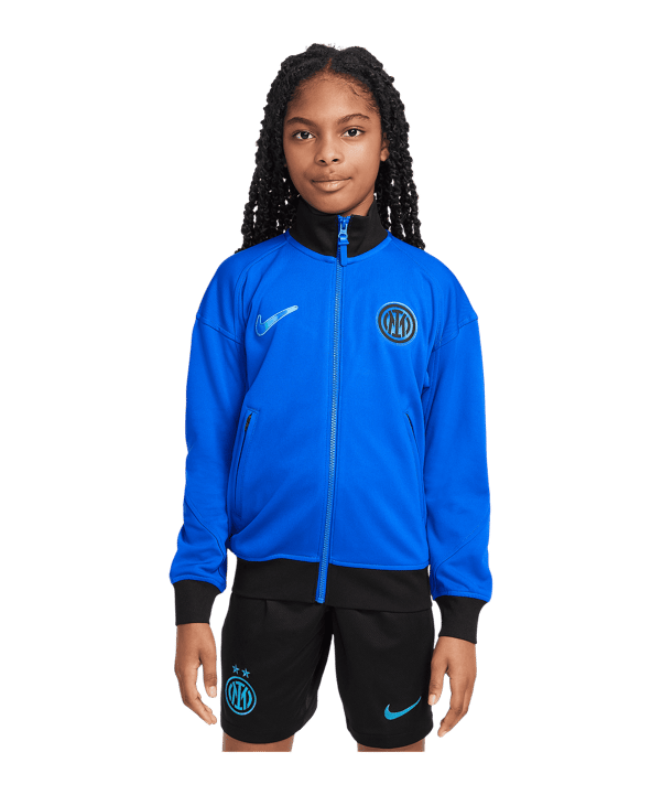 Nike Inter Mailand Academy Pro Anthem Jacke Kids Blau F438